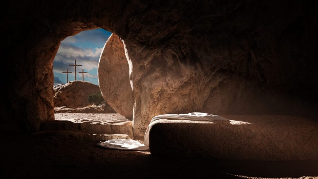 Only one empty tomb